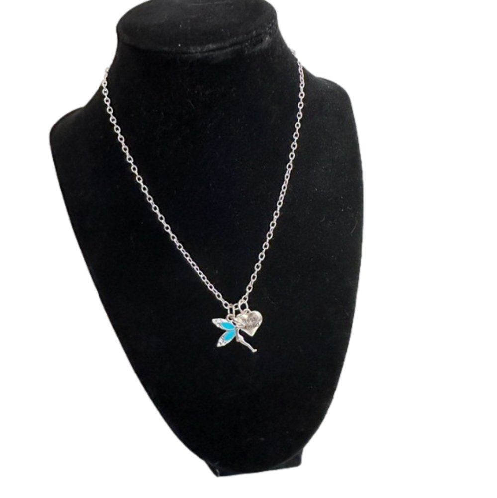 Beautiful fairy best friend necklace